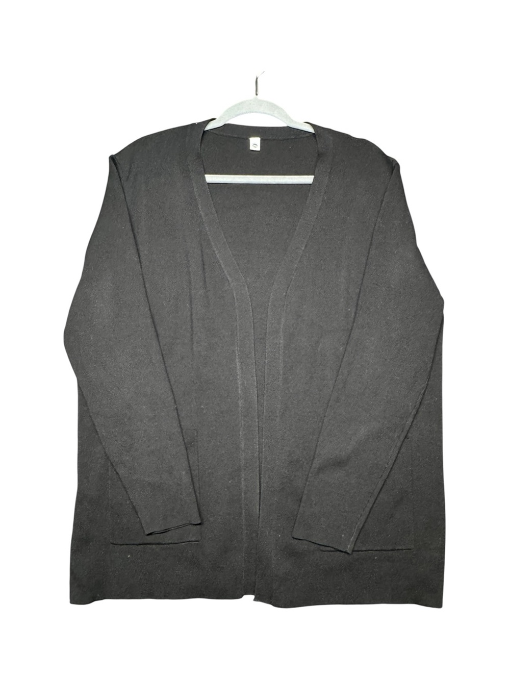 Your Style Women’s XL Black Open Front Long Sleeve Cardigan Sweater